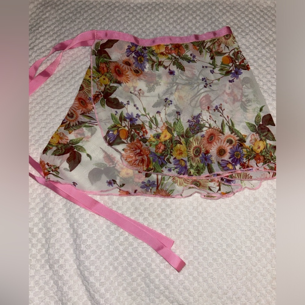 Gorgeous floral ballet skirt